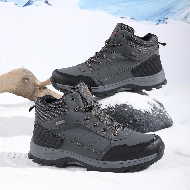 ARRIGO BELLO Winterschuhe Herren Winterstiefel Wanderstiefel Trekking Stiefel Gefüttert Warm Rutschf