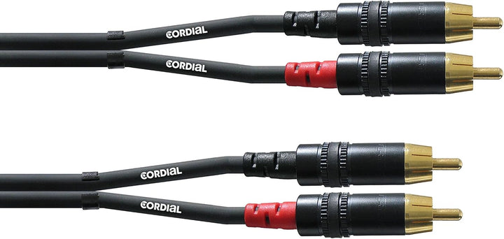Cordial CFU 6 CC Cinchkabel 6 m Mehrfarbig 6 M Single, Mehrfarbig 6 M Single