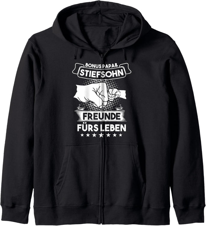 Bonus Papa Stiefsohn Stiefkind Kapuzenjacke