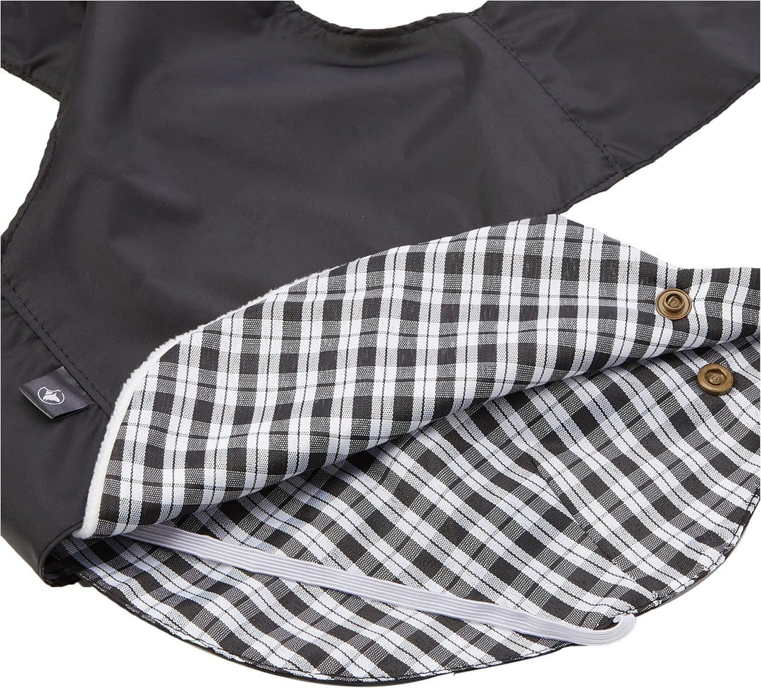 Croci Montreal - Hundemantel, Wintermantel, wasserdichte Jacke, Grösse 40 cm, schwarz Schwarz 40 cm,