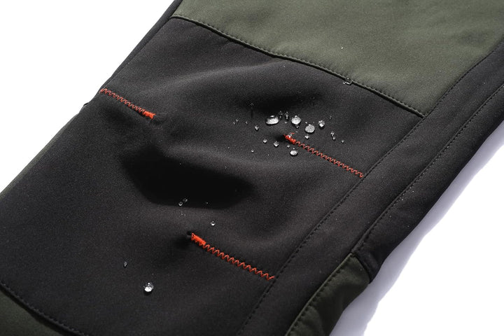 BenBoy Herren Wanderhose Wasserdicht Softshellhose Outdoorhose Winddicht Warm Gefüttert Skihose Snow