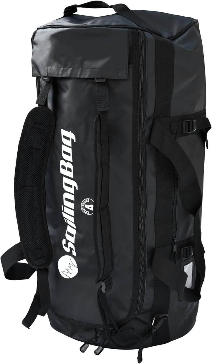 crazy4sailing Segeltasche schwarz 100 Liter, 100 Liter