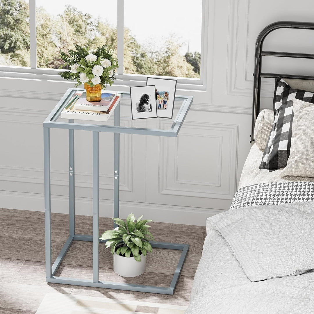 Beistelltisch C Form, Couch Beistelltischs, Kaffeetisch Kleiner Tisch, Sofa Tisch Beistelltische Bet