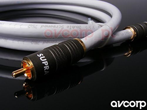 Supra Cables Trico RCA Digital Chinch Kabel 1m