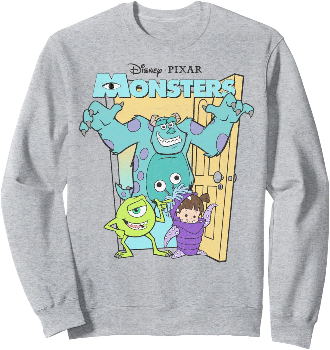 Disney Pixar Die Monster AG Mike Sully Boo Gruppe Poster Sweatshirt