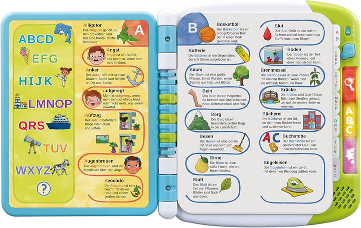 VTech Mein cleveres Lexikon – Sprechendes, interaktives Lexikon zum Erweitern des Wortschatzes und E