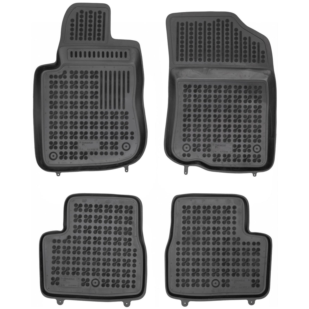 M MOTOS Gummimatten Auto Fussmatte passt für Peugeot 2008 I 2013-2019 Verbessern Sie Ihren Reisekomf