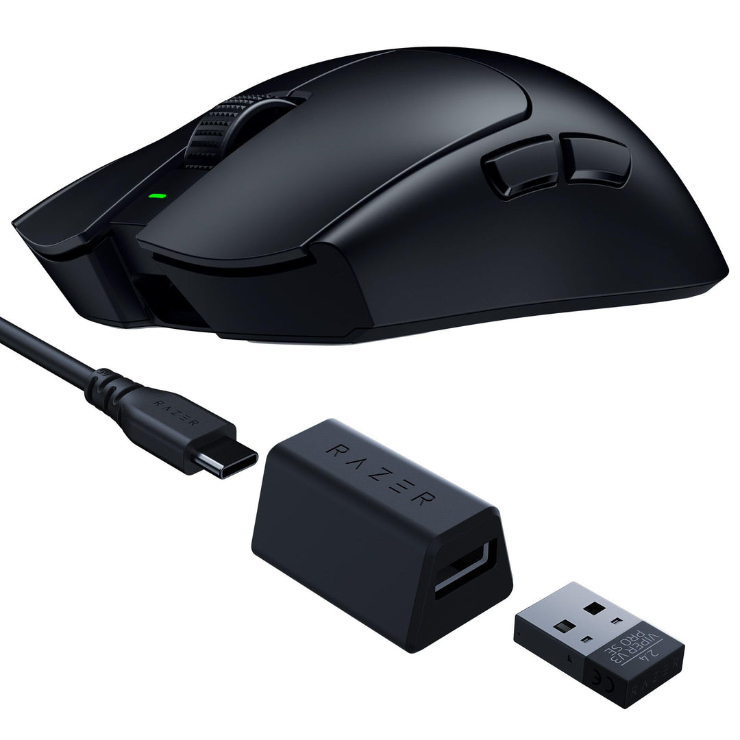 Razer Viper V3 Pro SE - Ultra leichte kabellose symmetrische E-Sport-Gaming-Maus - 54g - Focus Pro 3