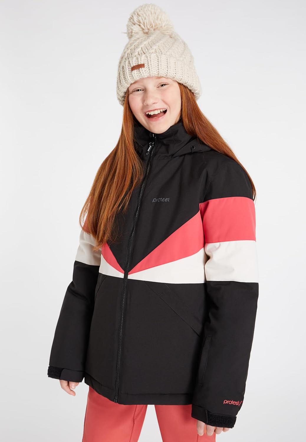 Protest Girls Ski- Und Snowboardjacke PRTKATE JR 104 True Black, 104 True Black