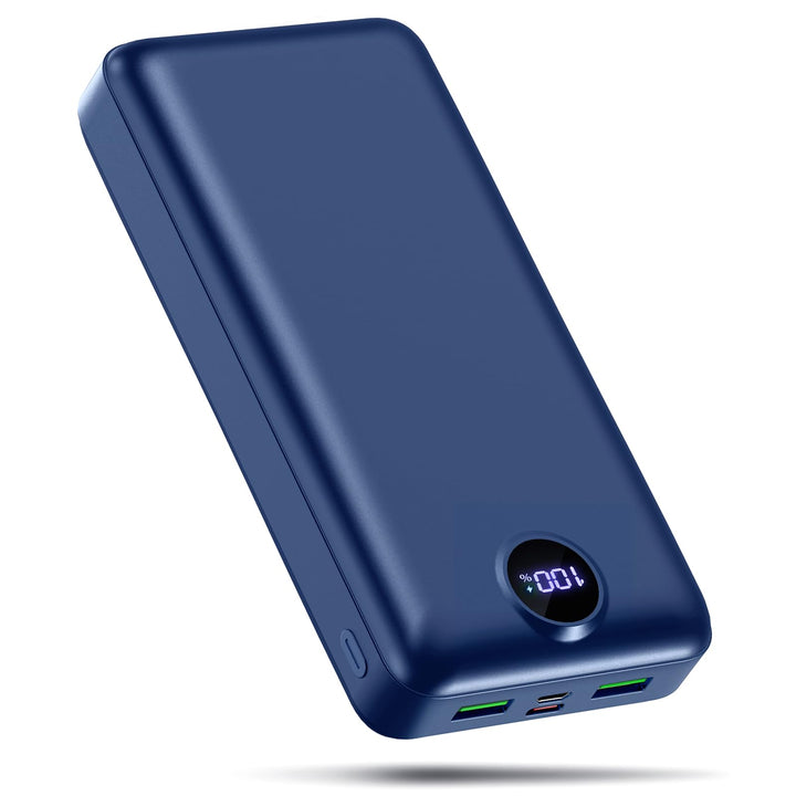 PowerBank 50000mAh Grosse Kapazität, 3 in 1 Ladekabel 22,5W Externer Akku Schnelles Aufladen USB-C 3