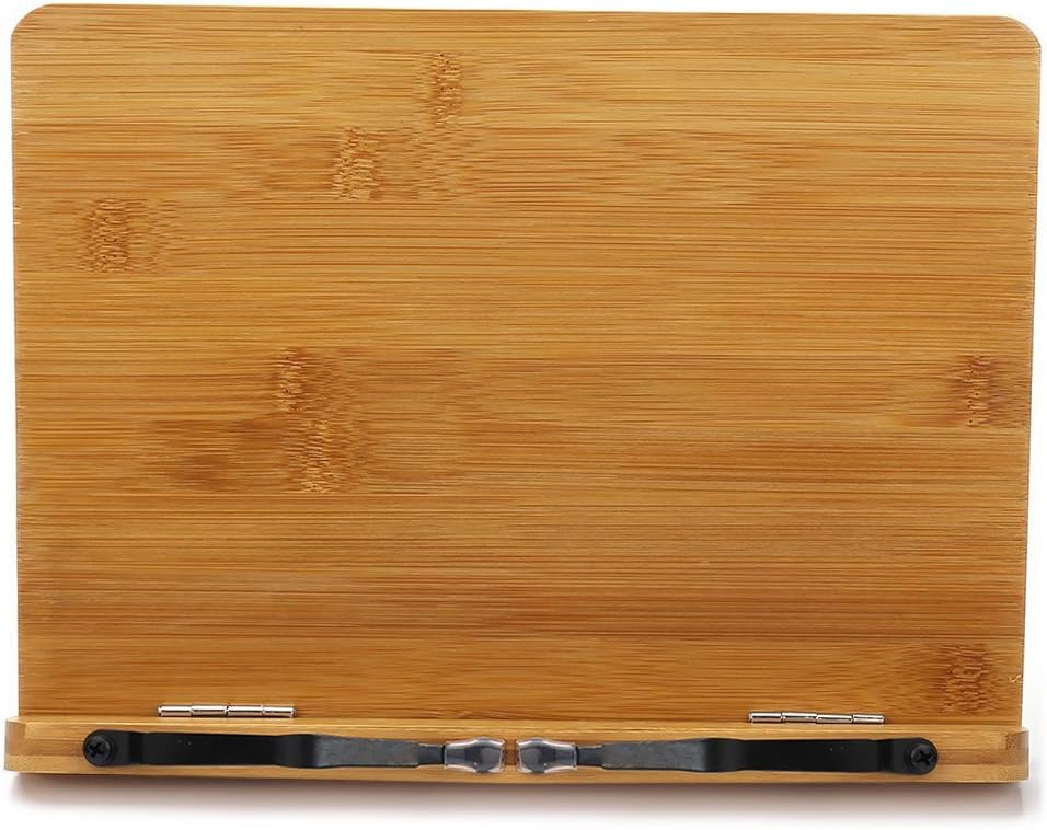 wishacc Holz einstellbar faltbar Leseständer/Buchhalter/Kochbuchhalter/Cookbook stand/Book rest/Büch