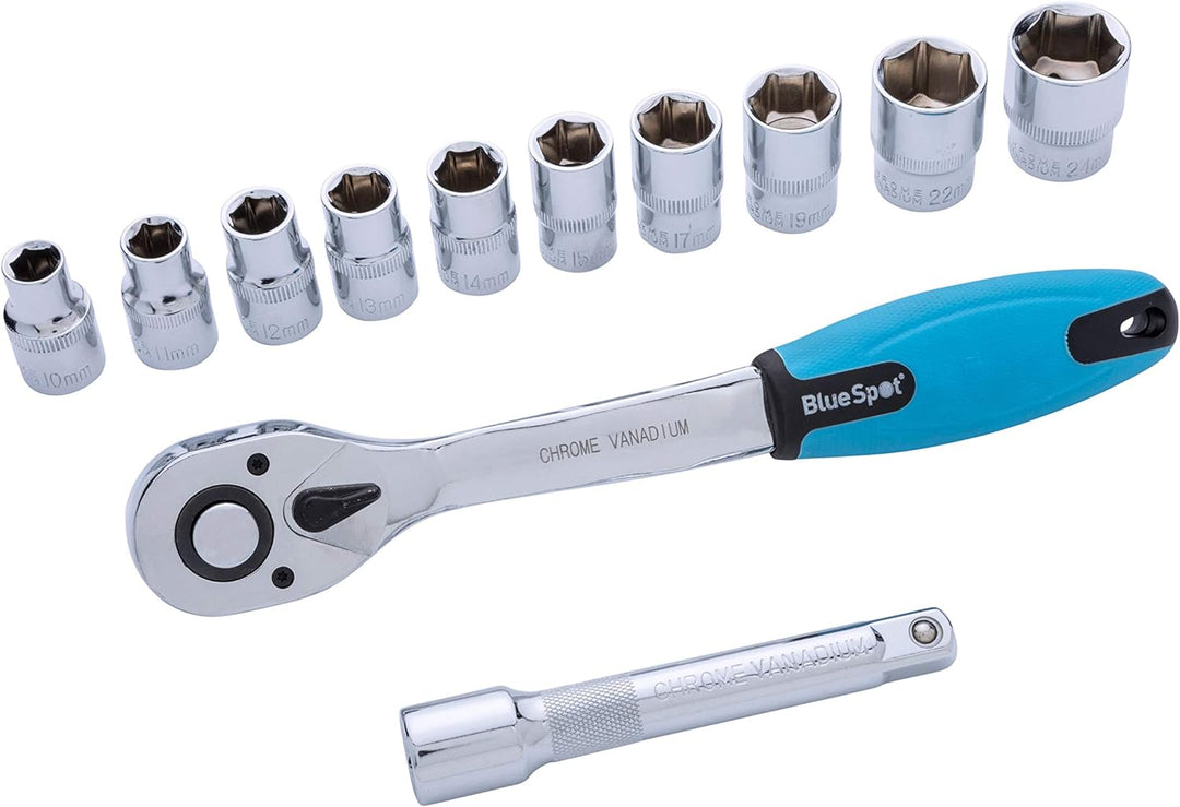 Blue Spot Steckschlüssel, 12,7 mm, 9 Teile