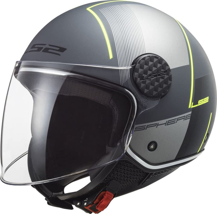LS2, jethelm motorrad Sphere lux Firm mat black titanium, XL XL mat black titanium, XL mat black tit