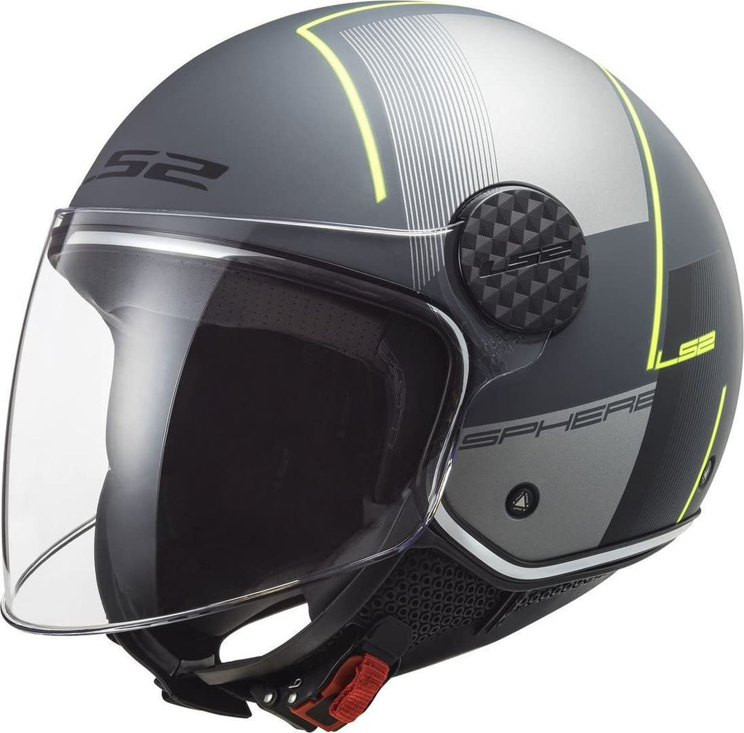 LS2, jethelm motorrad Sphere lux Firm mat black titanium, L L mat black titanium, L mat black titani