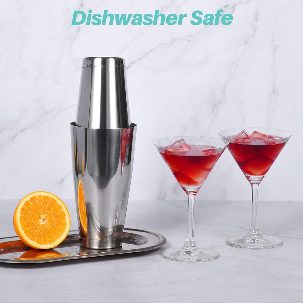 Etens Cocktail Shaker, Professional Boston Shaker, Edelstahl Martini Shaker Drink Shaker für Barendi