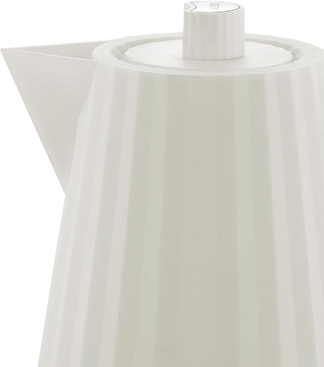 Alessi Plissé MDL06/1WUK - Elektrischer Wasserkocher aus Thermoplastischem Harz, Englisch Stecker 24