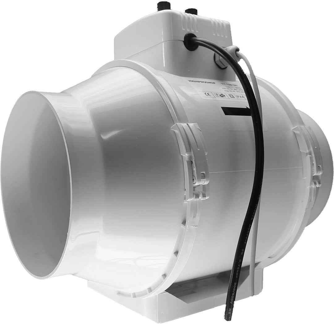 Extractor Vents TT 150 A + Power Regulator Thermostat 150mm (560 m³/h)