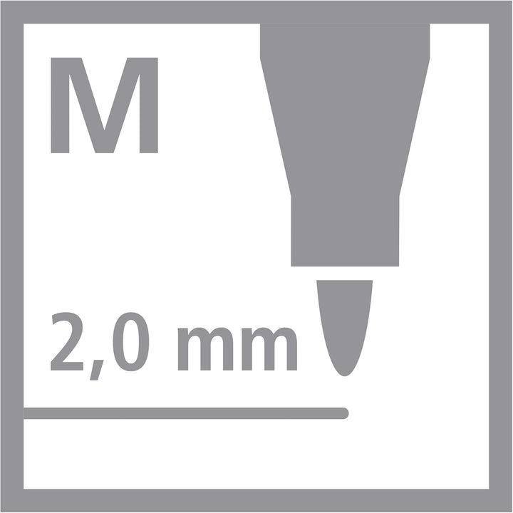 Filzstift - STABILO power - 240er Pack - mit 20 verschiedenen Farben, 240er Pack