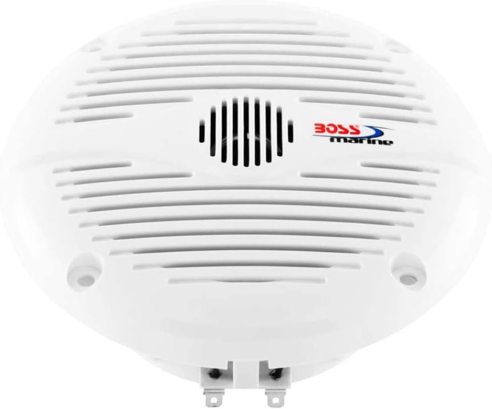 2 Marine-Lautsprecher kompatibel mit BOSS Audio MR50W 2-Wege 15,5 cm 75 watt rms 150 watt max wasser