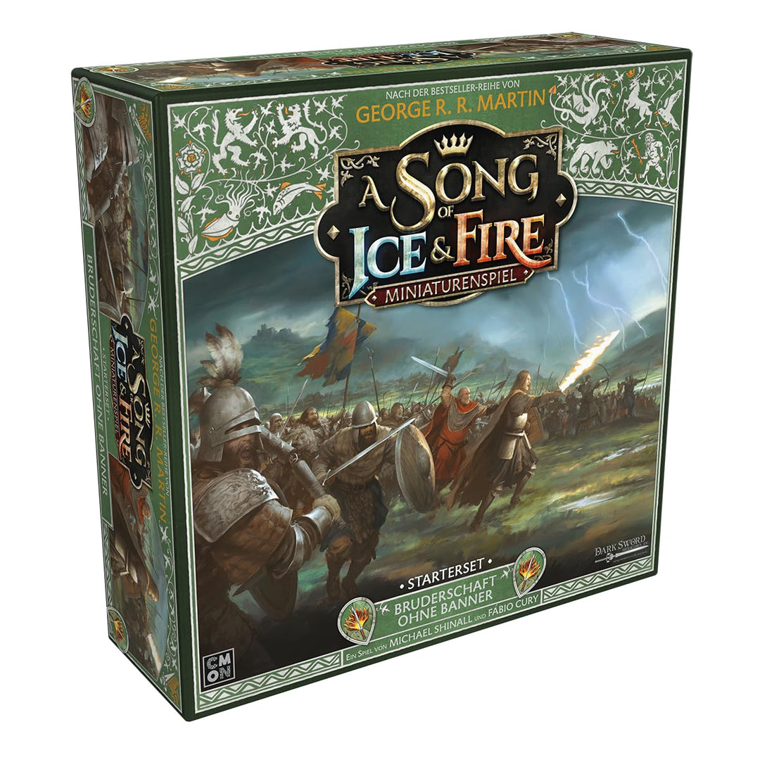 CMON, A Song of Ice & Fire – Bruderschaft ohne Banner, Starterset, Tabletop, 2 Spieler, ab 14+ Jahre