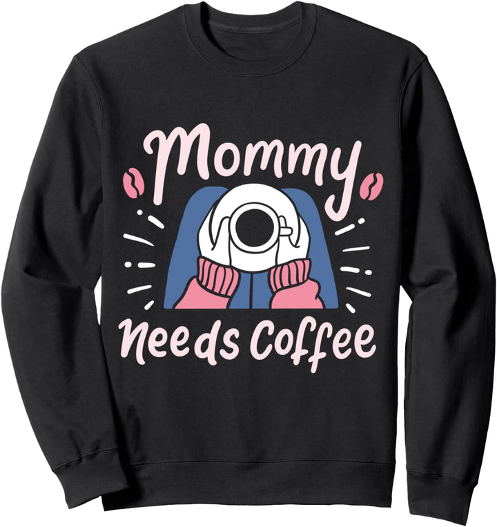 Kaffee Kaffeetrinker Frühaufsteher Morgenmuffel Sweatshirt