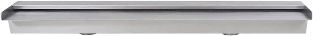 Festnight Pool Wasserfall 90 cm Schwalldusche Edelstahl Brunnen Schwallbrause Pool Wasserschwall Poo