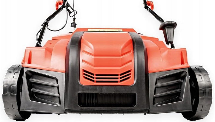 CEDRUS WE40 Elektrischer Vertikutierer & Rasenlüfter 2in1 2000W, 40 cm Arbeitsbreite, 55L Fangkorb,