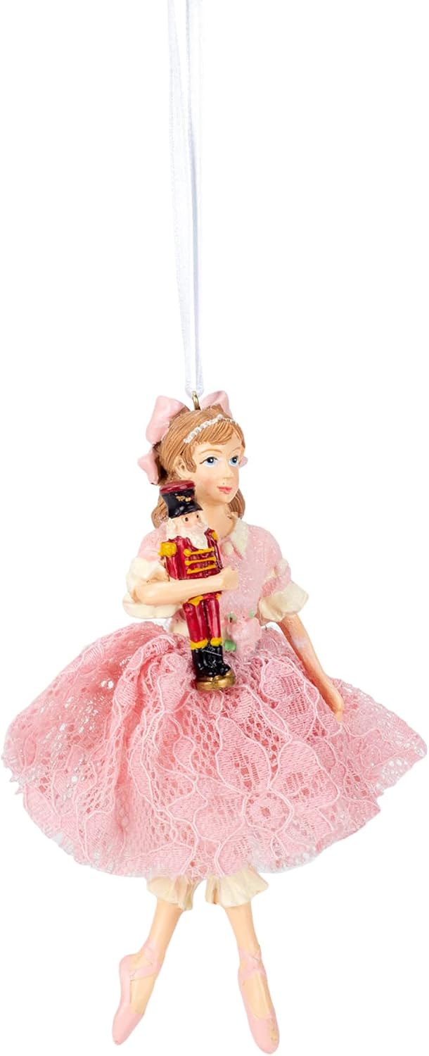 Clara Ballett mit Nussknacker-Ornament