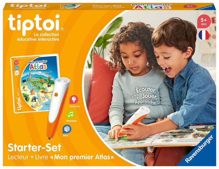 Ravensburger 00000177 tiptoi Starter Atlas, Moyen