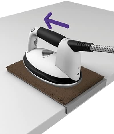 Laurastar Reinigungsschwamm für die Sohle des Bügeleisens, (H × B × T) : 19,5 × 11,3 × 6,4 cm, Schwa