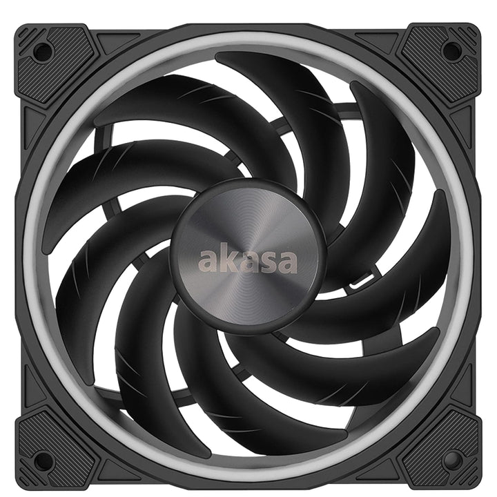Akasa SOHO AR, 120mm Adressierbarer RGB Gehäuselüfter, PWM Lüfter, mit PWM Splitter Hub und 1 zu 3 A