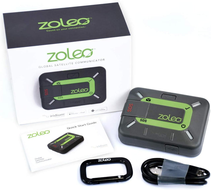 ZOLEO Zwei-Wege-Satellitenkommunikator — globale SMS-Textnachrichten und E-Mail, SOS-Alarmierung im