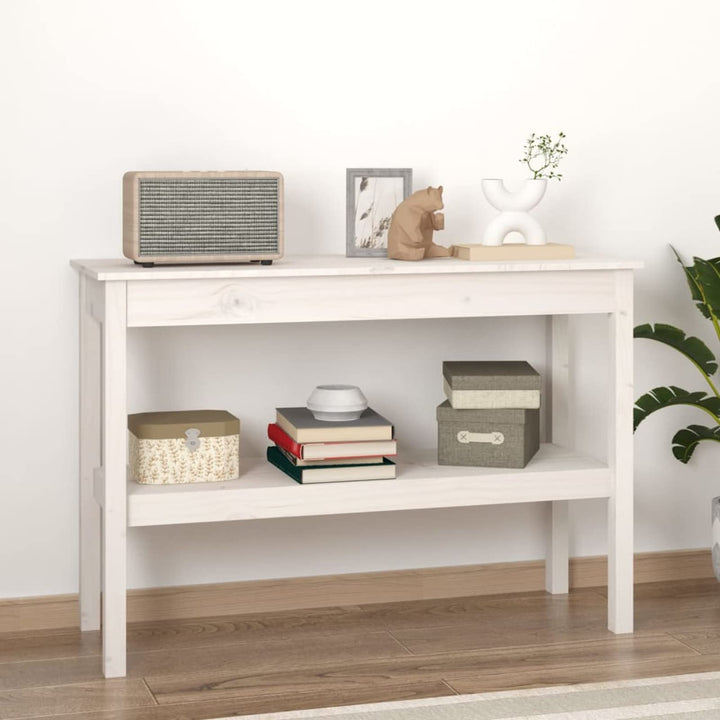 Tidyard Konsolentisch mit Regal Flurtisch Ablagetisch Flurkonsole Konsole Beistelltisch Telefontisch