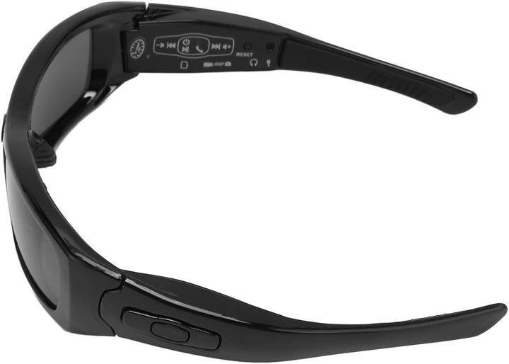 Asixxsix Bluetooth-Sonnenbrillenkamera, 1080P-Videorecorder mit Polarisierten Linsen, Tragbare Brill