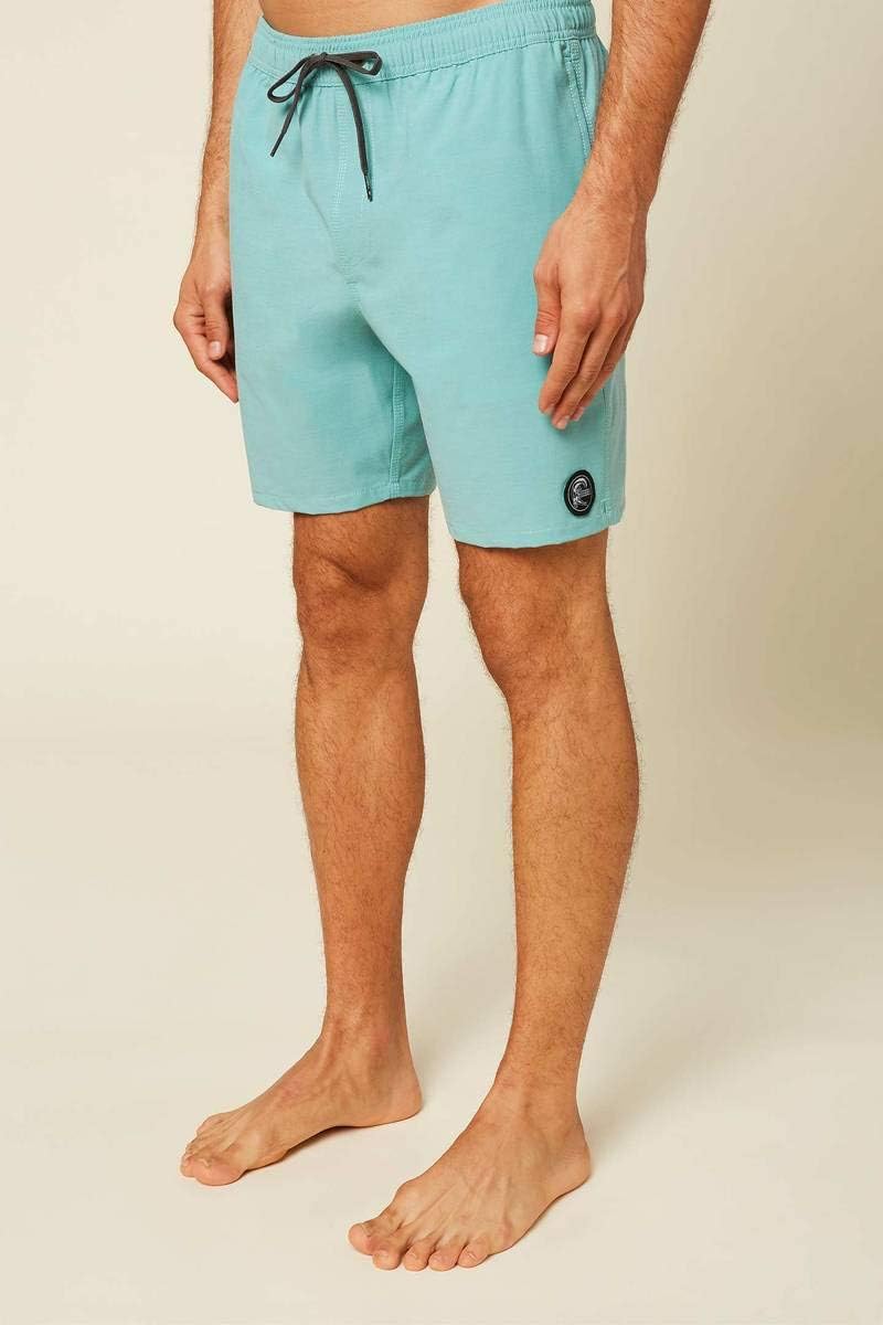 O'NEILL Lennox Volley Herren-Badehose, 43,2 cm Schrittlänge, Boardshorts für Herren, mit elastischem