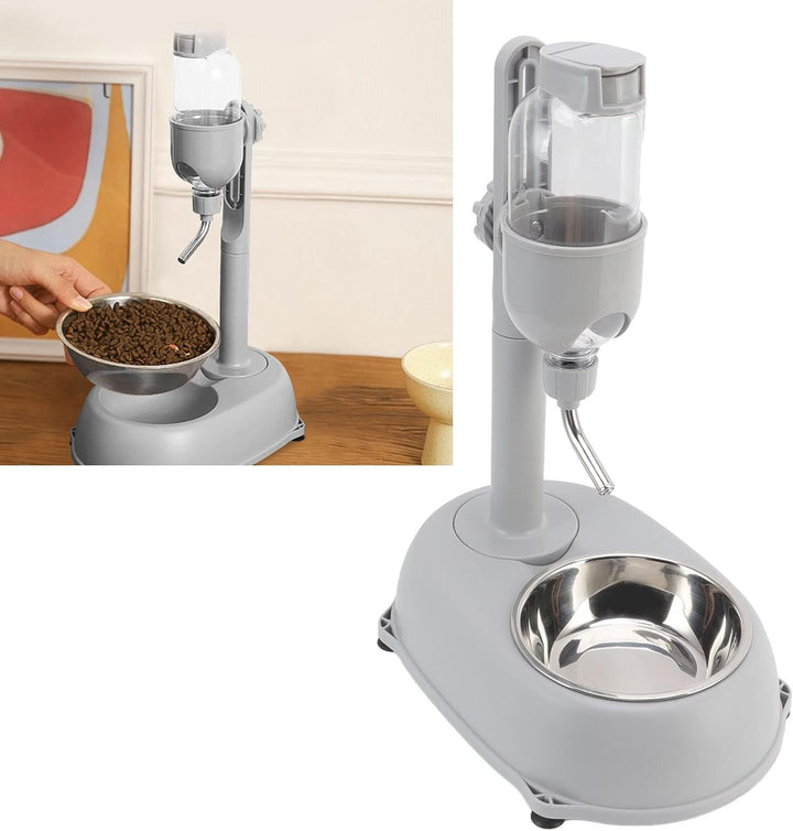 FTVOGUE Stehender Wasserspender für Haustiere, Automatischer Wasserspender für Haustiere, 500 Ml, Wa