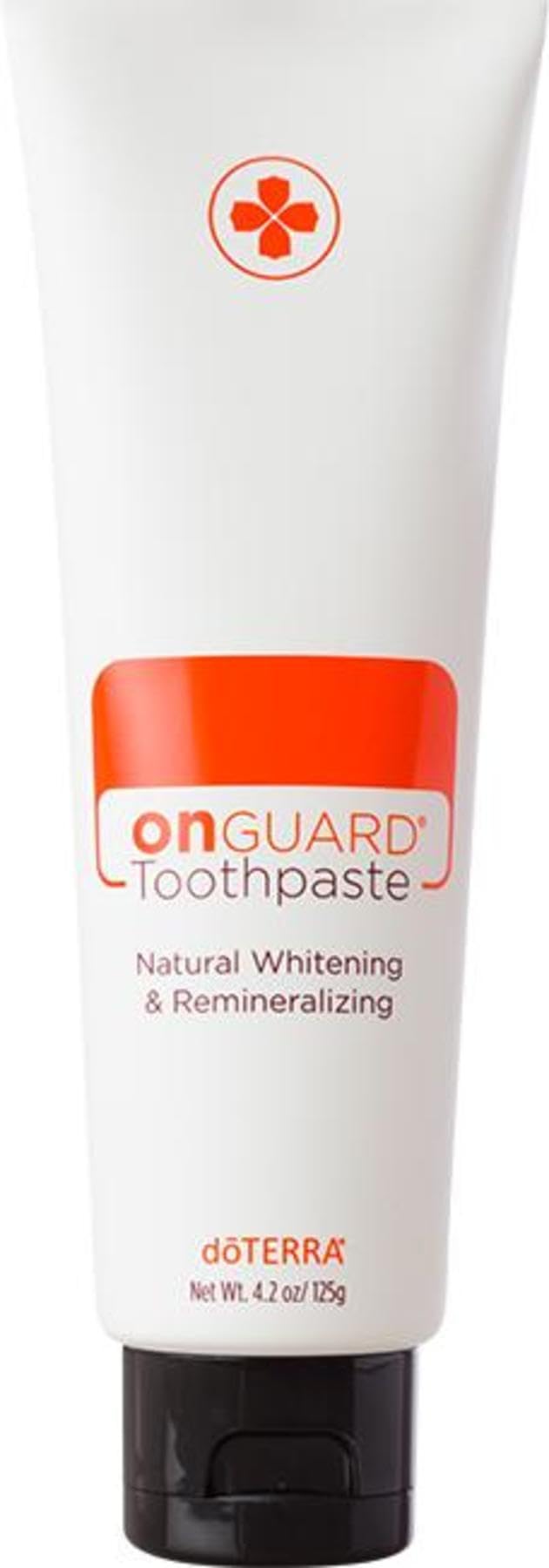 doTERRA On Guard Natural Whitening Toothpaste 8oz by Dpnamron