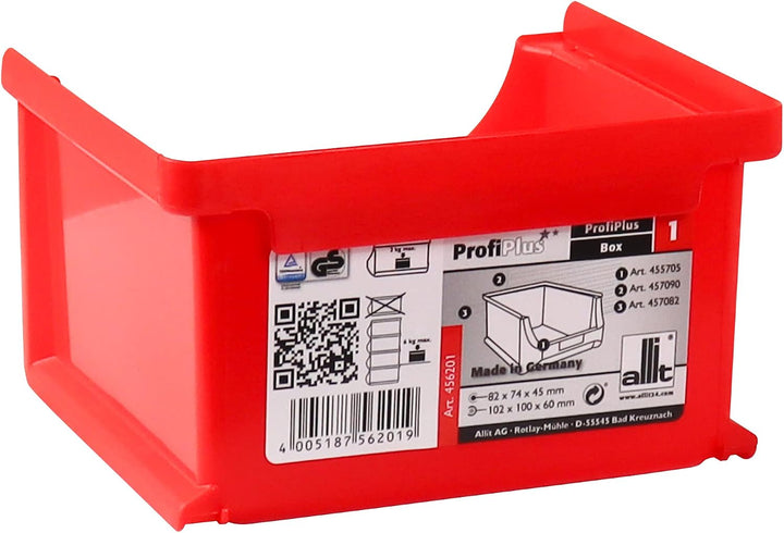 30Stück Allit ProfiPlus Box Stapelbox Sichtbox Gr.1 (rot)