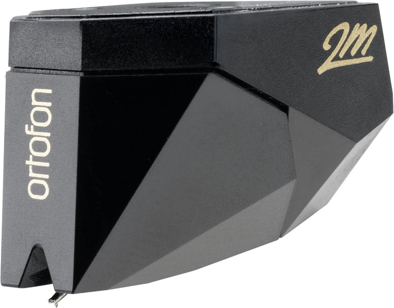 Ortofon 2M Black - Moving Magnet Tonabnehmer mit nacktem Shibata Diamanten - hervorragende Klangqual
