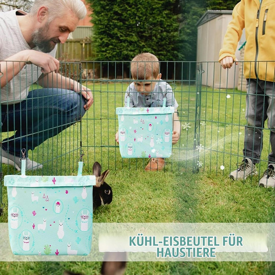 Kühlkissen Für Kaninchengehege, Hamster Nest Kühlvorrichtung, Aufhängbare isolierte Kühlpacks für di