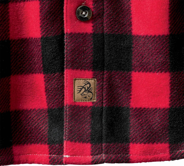 Legendary Whitetails Navigator Fleece-Herrenhemd mit Knopfleiste XXL Rot, XXL Rot