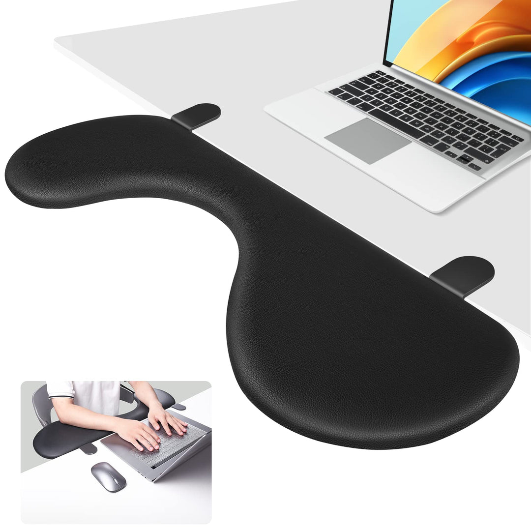 Giecy Ergonomics Schreibtisch Erweiterung,Faltbare handgelenkauflage,Ellbogen Rmauflage,Computer Tas