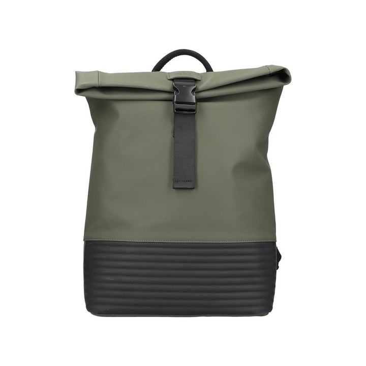 Rieker Damen H1426 Rucksack, Grün, S