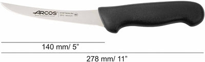 Arcos 291325 Serie 2900 - Ausbeinmesser - Klinge Nitrum Edelstahl 140 mm - HandGriff Polypropylen Fa