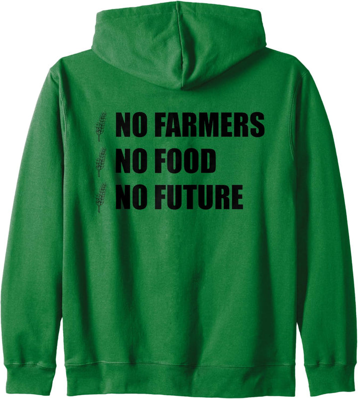 No Farmers No Food No Future Landwirt Traktor Schlepper Demo Kapuzenjacke