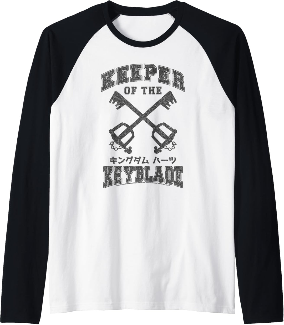 Disney Kingdom Hearts Keeper Of The Keyblade Raglan