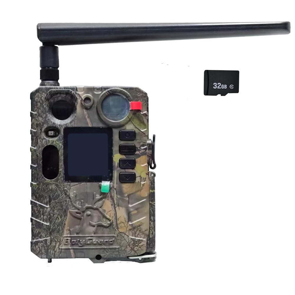Jagd Kamera 37MP 4K HD Jagdkamera GSM Jagdkamera 4G Nachtsicht 100ft Fotofalle Wildkamera schnelle A