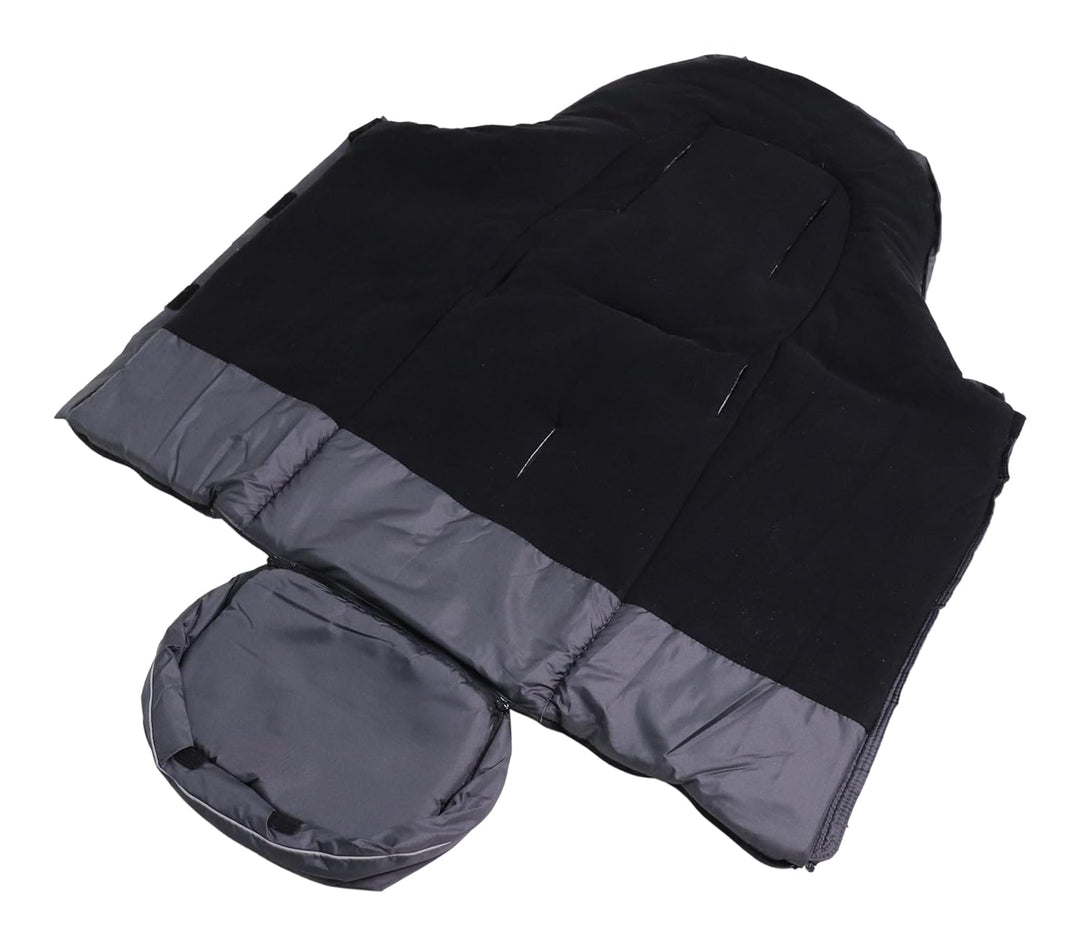 Kaiser Iglu Thermo Fleece Fusssack, anthrazit, Anthrazit