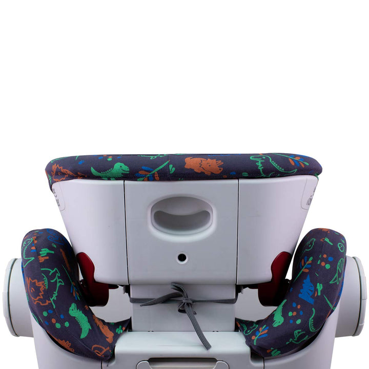 JYOKO KIDS Bezug kompatibel mit Römer KIDFIX II XP SICT, kidfix 2 S, Kidfix Z - Line (HAPPY DINO, MI