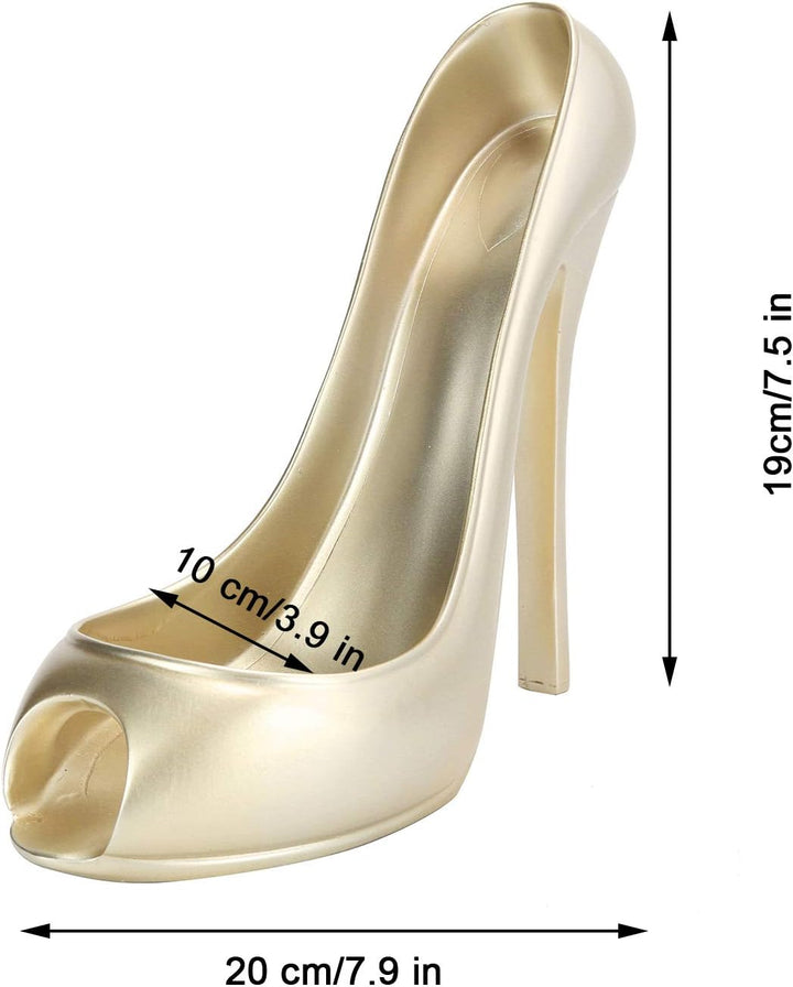 Wakects Weinflaschenhalter, Flaschenhalter in Form eines hohen Absatzes, dekorativer Flaschenhalter